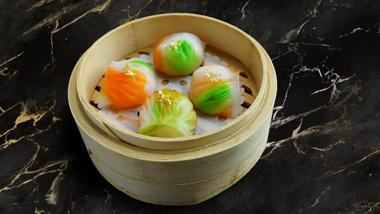 彩虹鮮蝦餃 (4粒)